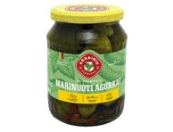 KĖDAINIŲ KONSERVŲ FABRIKO marinuoti agurkai su saldikliu, 660 g