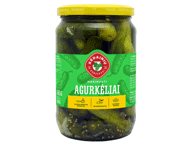 KĖDAINIŲ KONSERVŲ FABRIKO marinuoti agurkėliai, 660 g