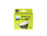 Keičiami barzdaskutės ašmenys PHILIPS ONEBLADE, 4 vnt