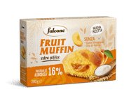 Keksiukai FALCONE su abrikosų įdaru, 200 g