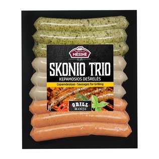 Kepamosios grill dešrelės SKONIO TRIO, 540 g