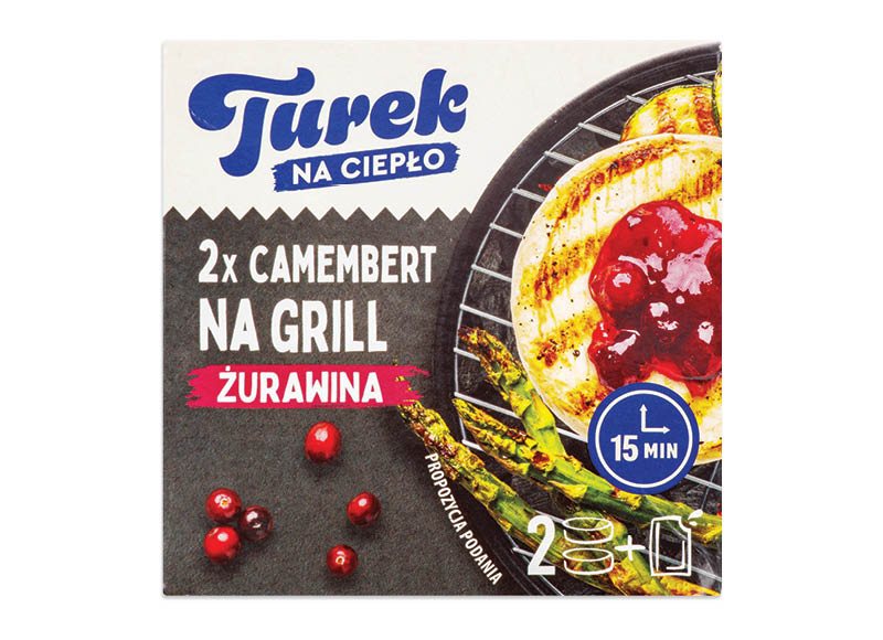 Kepamasis sūris su spanguolių uogiene TUREK GRILL, 230 g