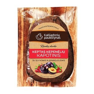 Kept. kepenėlių kapotinis su slyvomis ir spang., 400 g