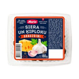 Kepta duona su česnaku ir sūriu, 180 g