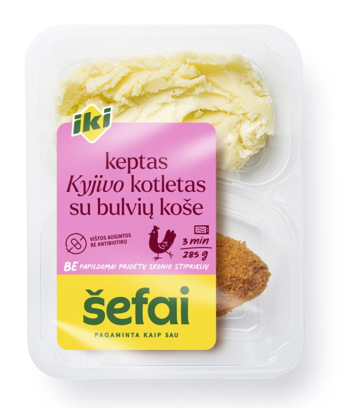 Keptas KYJIVO kotletas su bulvių koše, 285 g