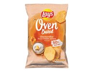 Kepti bulvių traškučiai LAY'S OVEN BAKED, voveraičių skonio, 110 g