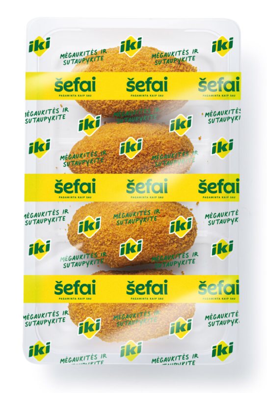 Kepti KYJIVO kotletai ŠEIMYNINĖ PAKUOTĖ, 675 g