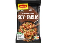 Kepti makaronai MAGGI su sojų ir česnakų padažu, 185 g