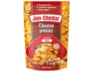 Kepti sūrio gabaliukai BBQ JON-CHEDAR, 43 % rieb. s. m., 80 g
