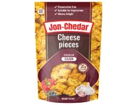 Kepti sūrio gabaliukai CAJUN JON-CHEDAR, 43 % rieb. s. m., 80 g