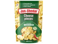 Kepti sūrio gabaliukai TZATZIKI, CHILLI JON-CHEDAR, 42 % rieb. s. m., 80 g