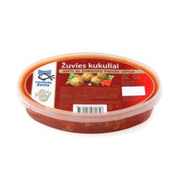 Kepti žuvies kukuliai DAUPARŲ ŽUVIS su pomid.pad.užpil., 300 g