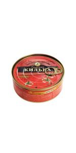 Keptos kilkės pomidorų padaže, 240 g