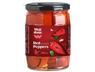 Keptos raudonosios paprikos WELL DONE, 540 g