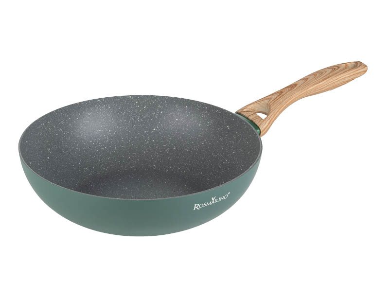 Keptuvė wok Ecocook plus ROSMARINO, 28 cm