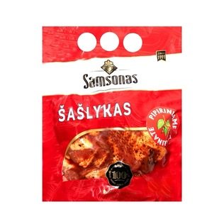 Kiaul. šašlykas PIPIRINIAME marinate, 800 g