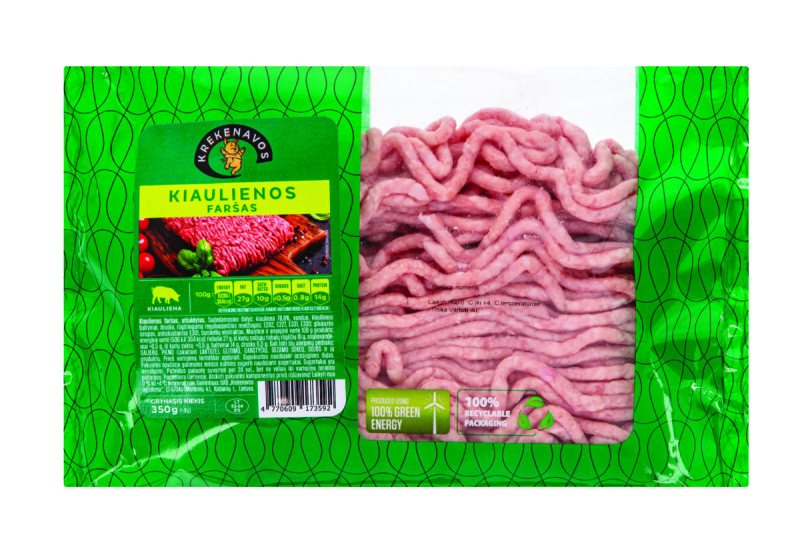 Kiaulienos faršas atšaldytas, 350 g