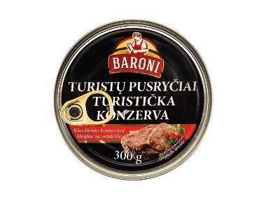 Kiaulienos konservai Turistų pusryčiai