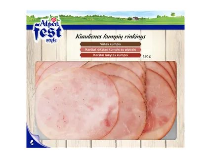 Kiaulienos kumpio rinkinys, 180 g
