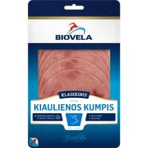 Kiaulienos kumpis Klasikinis BIOVELA, 90 g