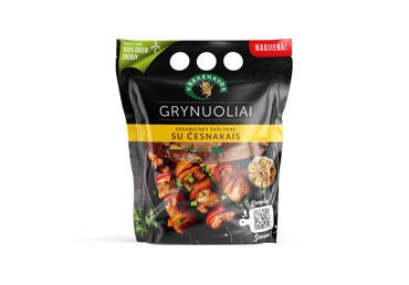 Kiaulienos sprandinės šašlykas su česnak. GRYNUOLIAI, 800 g