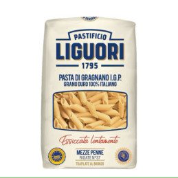 Kietagrūdžiai makaronai LIGUORI, Vamzdeliai, Nr. 37, 500 g