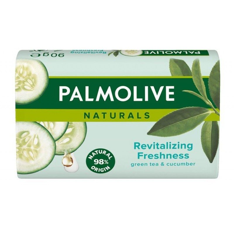 Kietas muilas PALMOLIVE Green Tea & Cucumber, 90 g