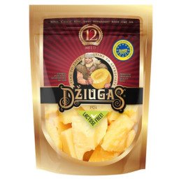 Kietas sūris DŽIUGAS,MILD,brand.12mėn.trup.40%r.be lakt., 100 g