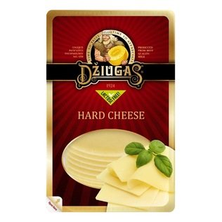 Kiet.sūris DŽIUGAS, 40% rieb. s. m., brand.iki 12 mėn., 150 g