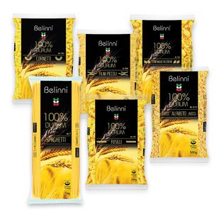 Kietųjų kviečių makaronai BELINNI (7 rūšių), 500 g