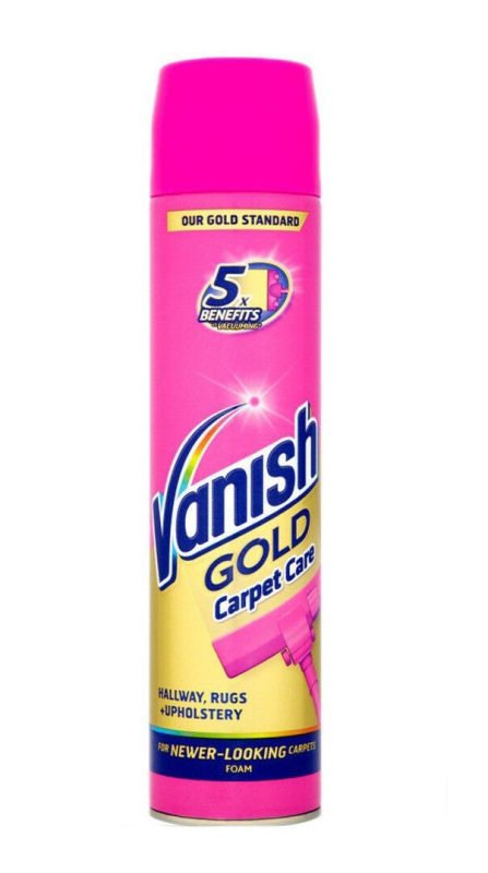 Kilimų valiklis VANISH GOLD Foam, 600 ml