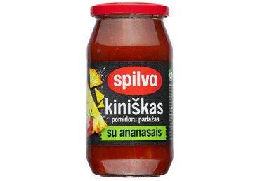 Kiniškas pomidorų padažas SPILVA su ananasais, 500 g
