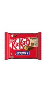 KitKat Chunky Milk, 4 x 40 g