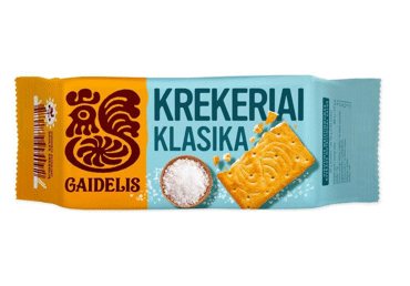 Klasikiniai krekeriai GAIDELIS, 70 g