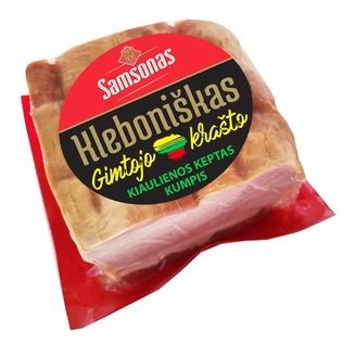 KLEBONIŠKAS kiaul. kump. GIMTOJO KRAŠTO kept. su oda, 1 kg