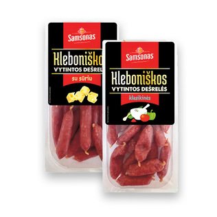 KLEBONIŠKOS vyt. dešrelės (2 rūšių), a. r., 150 g