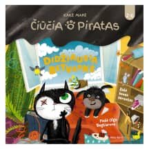 Knyga ČIŪČIA IR PIRATAS. DIDŽIAUSIA BETVARKĖ
