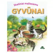 Knyga GYVŪNAI. SKAITINIAI MAŽIESIEMS