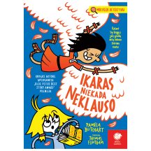 Knyga IKARAS NIEKADA NEKLAUSO