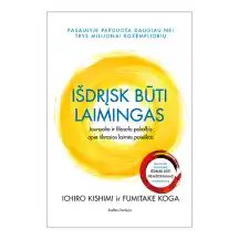 Knyga IŠDRĮSK BŪTI LAIMINGAS.