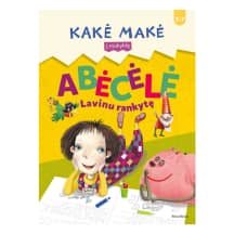 Knyga KAKĖ MAKĖ. ABĖCĖLĖ. LAVINU RANKYTĘ