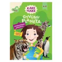Knyga KAKĖ MAKĖ. GYVŪNŲ PLANETA