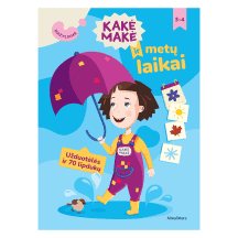 Knyga KAKĖ MAKĖ IR METŲ LAIKAI. MAŽYLIAMS.