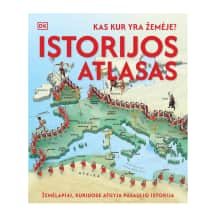 Knyga KAS KUR YRA ŽEMĖJE. ISTOR. ATLASAS