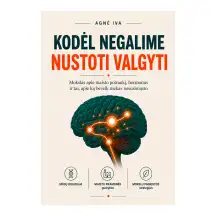 Knyga KODĖL NEGALIME NUSTOTI VALGYTI