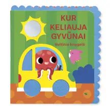 Knyga KUR KELIAUJA GYVŪNAI. VELTINIO KNYGELĖ