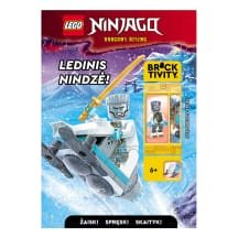 Knyga LEGO® NINJAGO®. LEDINIS NINDZĖ!