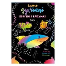 Knyga ŠAUNIEJI GYVŪNAI. KŪRYBINIS RAIŽYMAS