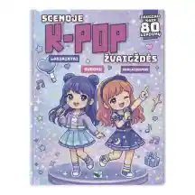 Knyga SCENOJE K-POP ŽVAIGŽDĖS. 80 LIPDUKŲ