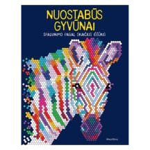 Knyga SPALVINIMO KNYGA NUOSTABŪS GYVŪNAI